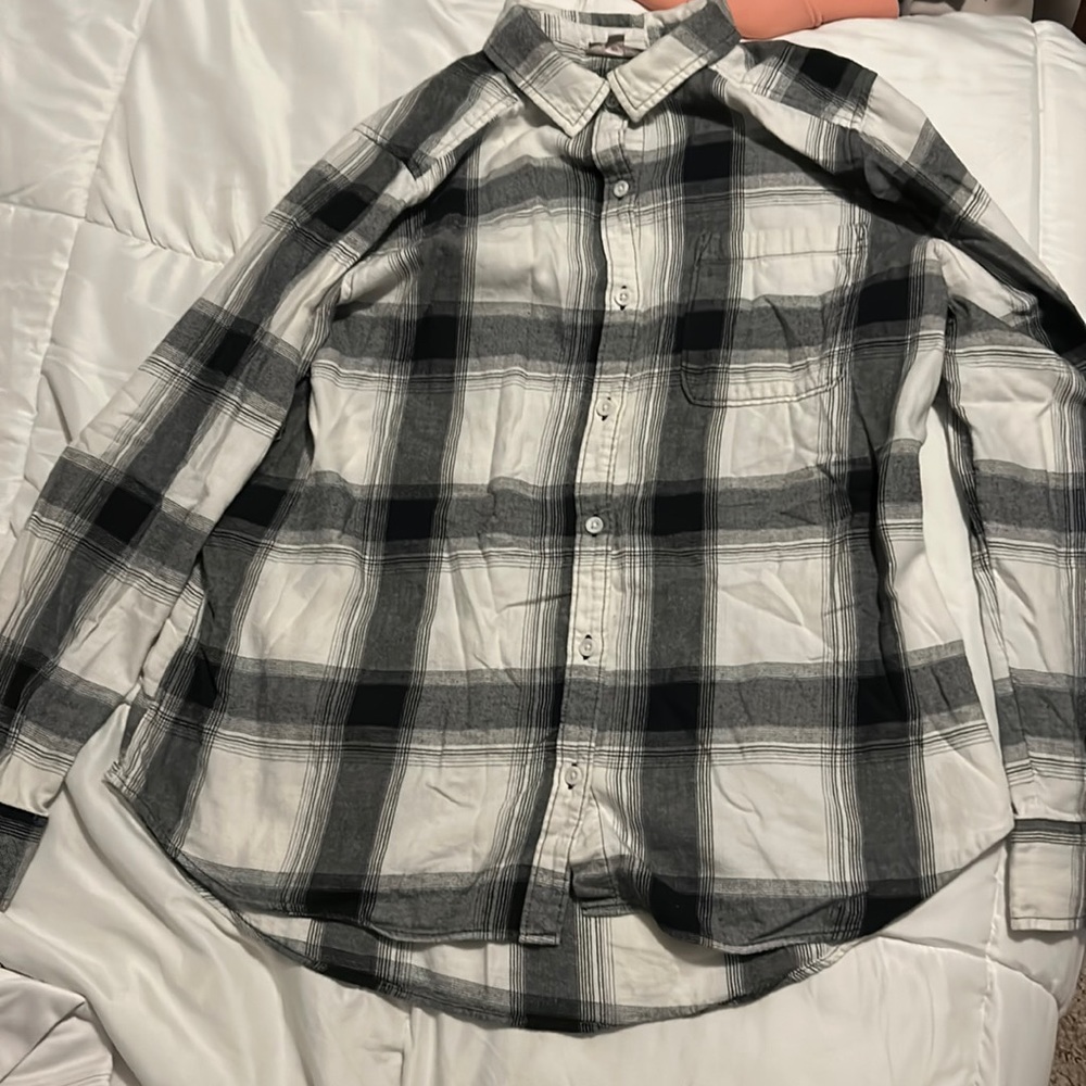 Black/White Flannel